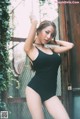 Beautiful Pichana Yoosuk shows off her figure in a black swimsuit (19 photos) P2 No.571f5c