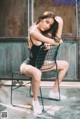 Beautiful Pichana Yoosuk shows off her figure in a black swimsuit (19 photos) P13 No.fb1fe0