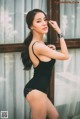 Beautiful Pichana Yoosuk shows off her figure in a black swimsuit (19 photos) P19 No.a4feb7