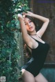 Beautiful Pichana Yoosuk shows off her figure in a black swimsuit (19 photos) P17 No.1ecac7