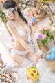 香草喵露露写真 Cosplay 白色玫瑰 P15 No.848ebc