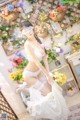 香草喵露露写真 Cosplay 白色玫瑰 P34 No.9c3fc4