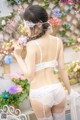 香草喵露露写真 Cosplay 白色玫瑰 P25 No.8c8f82