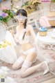 香草喵露露写真 Cosplay 白色玫瑰 P33 No.9f8e7d