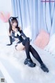 神楽坂真冬 Cosplay ねこタイム Black Ver. P39 No.3d6aac